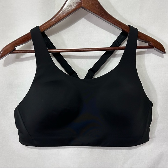 Athleta Advance Bra Black NWT Adjustable Size 38B - Picture 2 of 12